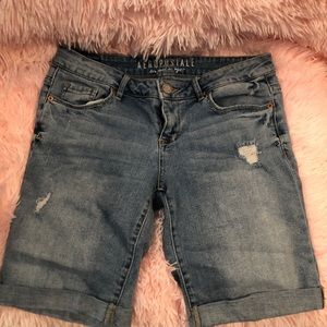 Aeropostale denim shorts